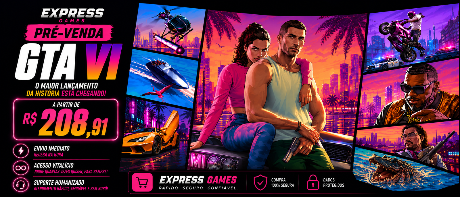 Pré-venda de GTA VI para PS5
